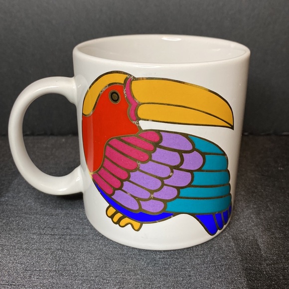 Laurel Burch Toco Toucans Mug - Picture 3 of 5